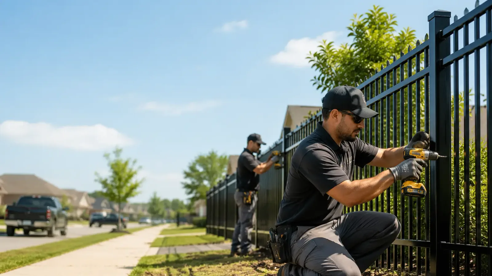 Metal Fence Installation in Star, TX